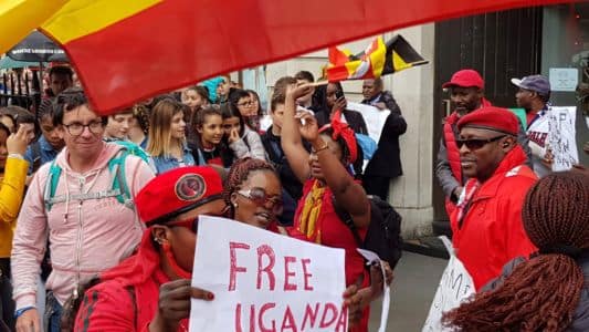Uganda Diaspora Protests